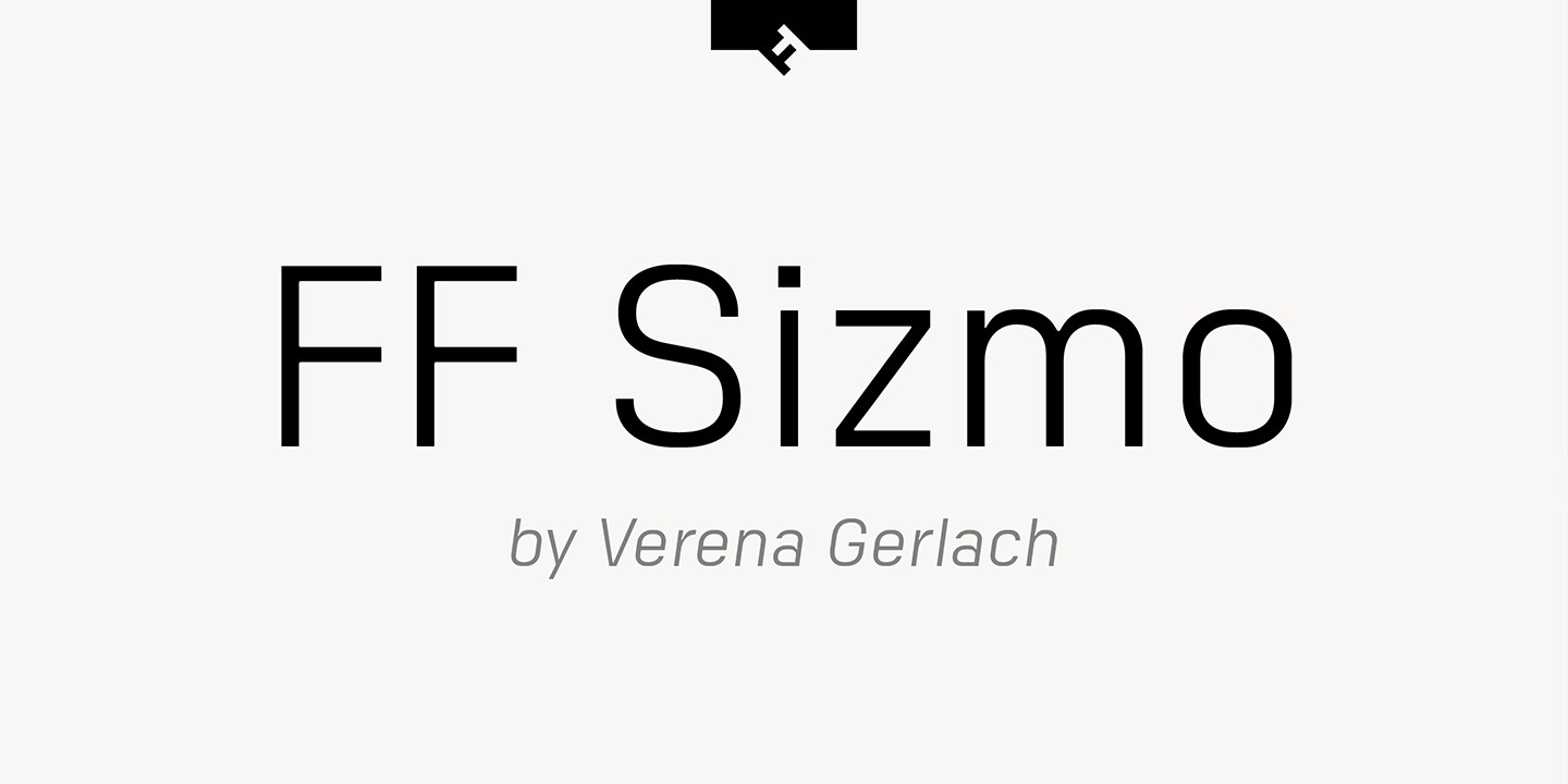 FF Sizmo Font preview